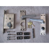 Врезной кнопочный замок советский