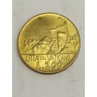 Ватикан 200 лир 1978