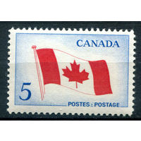 Канада - 1965г. - флаг Канады - 1 марка - полная серия, MNH [Mi 383]. #3-WB-92-A-1