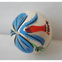 Игрушка ёлочная Волшеный Цветок (синий), стекло. ГДР