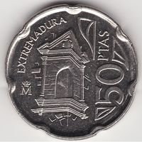 Испания 50 песет, 1993 Эстремадура UNC