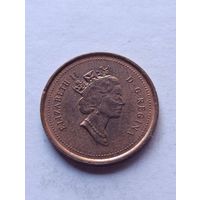 Канада. 1 цент 1995 года. (4).