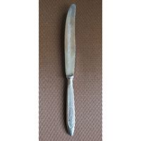 Нож столовый, агитация СССР,  завод "Красная заря".