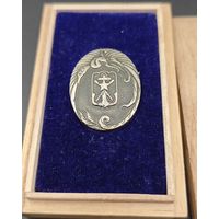 Знак, серебро. Япония резервист. Оригинал. Нечастый