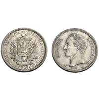 Венесуэла 1 боливар 1960