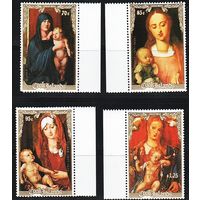 Острова Кука 1988, рождество, картины Дюрера,  Mi 15,89, К234