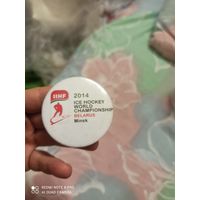 Значок  хоккей