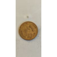Марокко 10 синтимов 1974