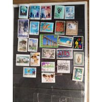 Распродажа  Сборный лот марок  Швейцарии   (ООН)--20+