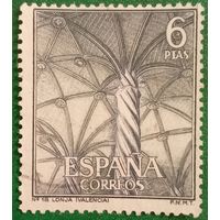 Испания 1965. Потолок Лонха-де-ла-Седа Шелковой биржи в Валенсии