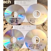 DVD MP3 WISHBONE ASH коллекция бутлегов (Prog related) - 4 DVD