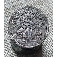 Медальон православный Жировицкая Божия Матерь явлена в 1470 году.