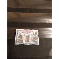 1981 Франция 150 летие военно-морской школе корабль флот чистая клей MNH** выпускалась одиночкой (2-11)