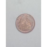 ЮАР 1 цент 2000 года .