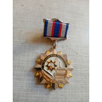 Нагрудный знак. За пропаганду безопасности жизнедеятельности. МЧС. СЭНС.