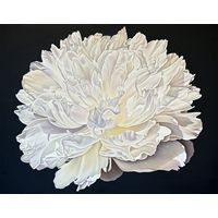 Картина маслом Пион, 70х90 см