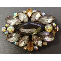 Шикарная винтажная брошь. Яблонекс. СССР