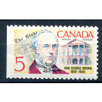 Канада - 1968г. - Джордж Браун - 1 марка - полная серия, MNH [Mi 425]. #3-WB-92-A-1