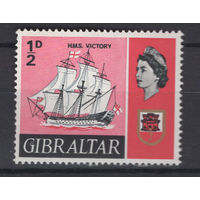 Гибралтар / Gibraltar 1967  Корабли Елизавета II