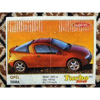 Вкладыш Turbo (Турбо) Super (серия 401-470, Супер), номер 402, Opel Tigra. #3. Возможен небольшой торг.