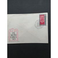 Польша 1969 КПД с маркой "IX конгресс Демократической партии Польши" (спецгашение) Mi.1906 каталог 0.70 евро