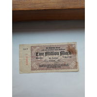 Германия Мангейм нотгельд 1000000 марок 1923