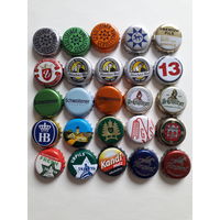 Пивные крышки+ лист для хранения