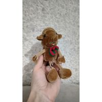 Мягкий сувенир, брелок, игрушка Верблюд Европа, 90 гг