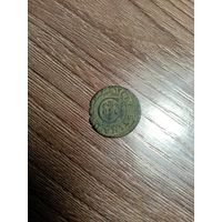 Хорошая монета солид 1652 года Кристина ливония