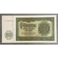 Банкнота 50 марок 1948 год. ГДР