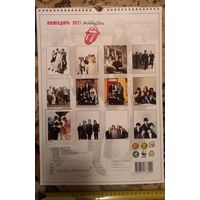 The Rolling Stones.Календарь перекидной 2025 год.