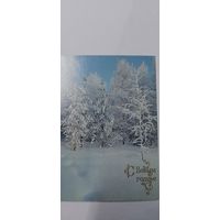 С новым годом! Ю. Буркина 1990г подписана