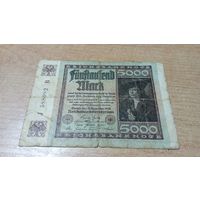 5000 марок 1922 года Германии 588082