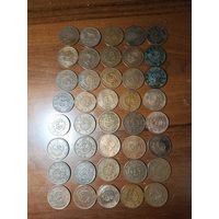 Старая Япония 40 монет 1 сен(в хорошем состоянии )