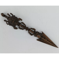 Статуэтка Пурба Махакала Индия Медный сплав