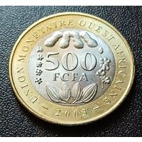 Западная Африка (ВСЕАО) 500 франков, 2003