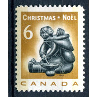 Канада - 1968г. - Рождество - 1 марка - полная серия, MNH [Mi 431]. #3-WB-92-A-1