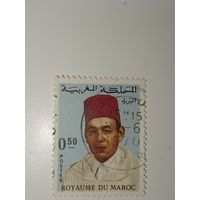 Марокко 1968 король Марокко Хасан II в традиционном феске