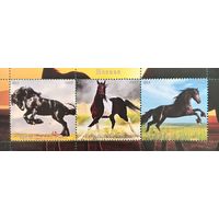Бурунди 2015. Породы лошадей. Малый лист