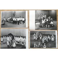 Фото фольклорных и народных коллективов БССР. 1980-е. 5 форо . Цена за 1
