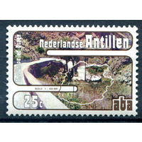 Нидерландские Антильские острова - 1977г. - туризм, достопримечательности, 25 с - 1 марка - MNH [Mi 345]. #3-WB-97-A-1