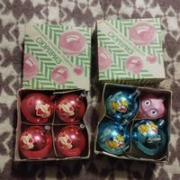 Елочные игрушки в родных коробках