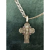 Цепочка с крестиком 925 пробы