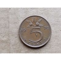 Нидерланды 5 центов, 1979г. (D-107)