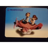 Календарик 2003 г.  Transaero.