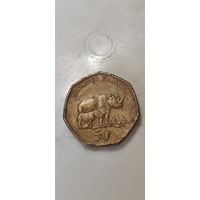 Танзания 50 шиллингов 1996