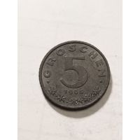 Австрия 5 грош 1965