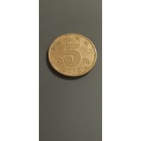 Китай 5 цзяо (джао) 2010г.