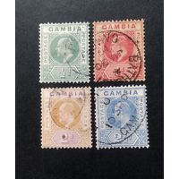 Великобритания\110в\ Гамбия. 1904-1909 г. Король Эдуард VII