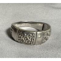 Кольцо серебряное 925 пробы. 58